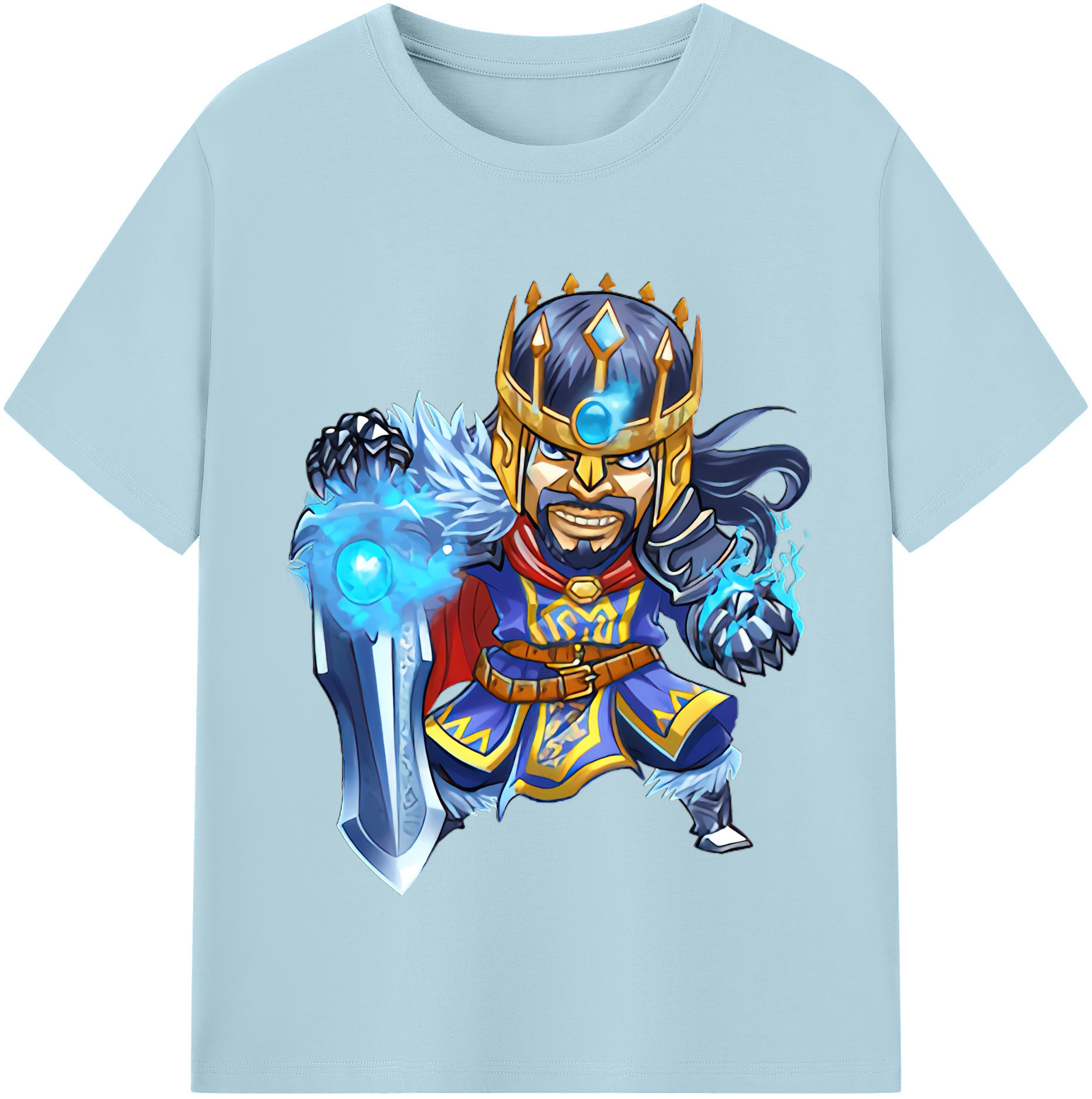 リーグ・オブ・レジェンド League of Legends LOL 綿100％半袖Tシャツ（フロントプリント）